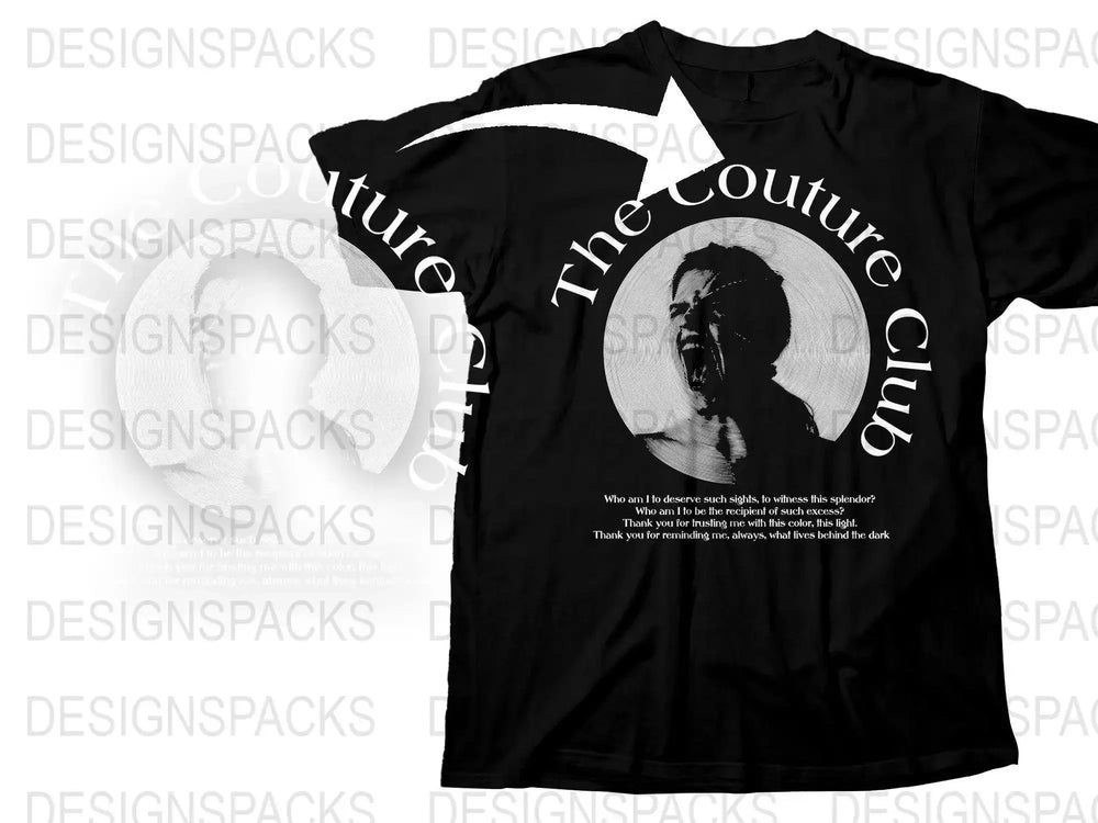 The Couture Club Graphic Design Art Png Digital Download