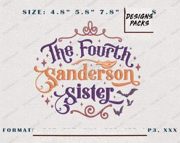 The Fourth Sister Embroidery Design