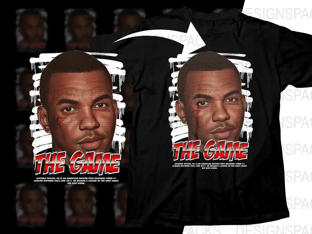The Game Graphic Design Music Bootleg Png Digital Download