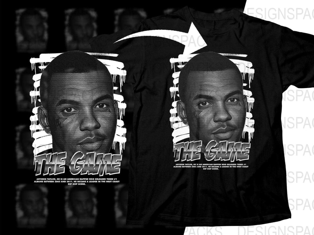 The Game Hip Hop Scene Leader Music Bootleg Png Digital Download