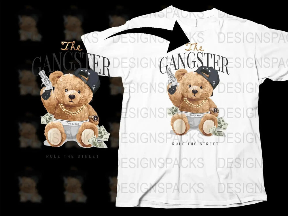 The Gangster Rule The Street Cool Graphic Png Digital Download