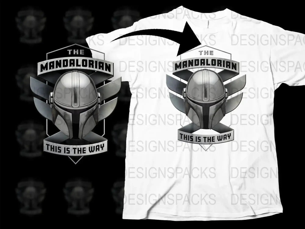 The Mandalorian This Is The Way Png Digital Download