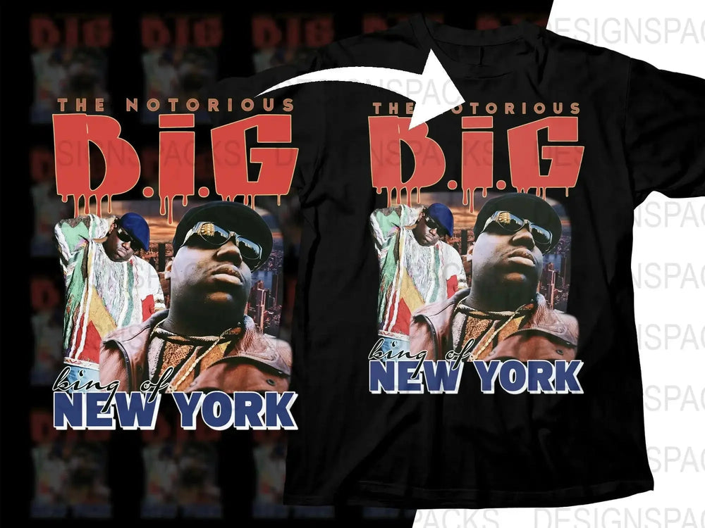 The Notorious B.I.G King of New York Png Digital Download