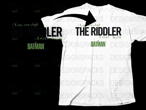 The Riddler The Batman Png Digital Download