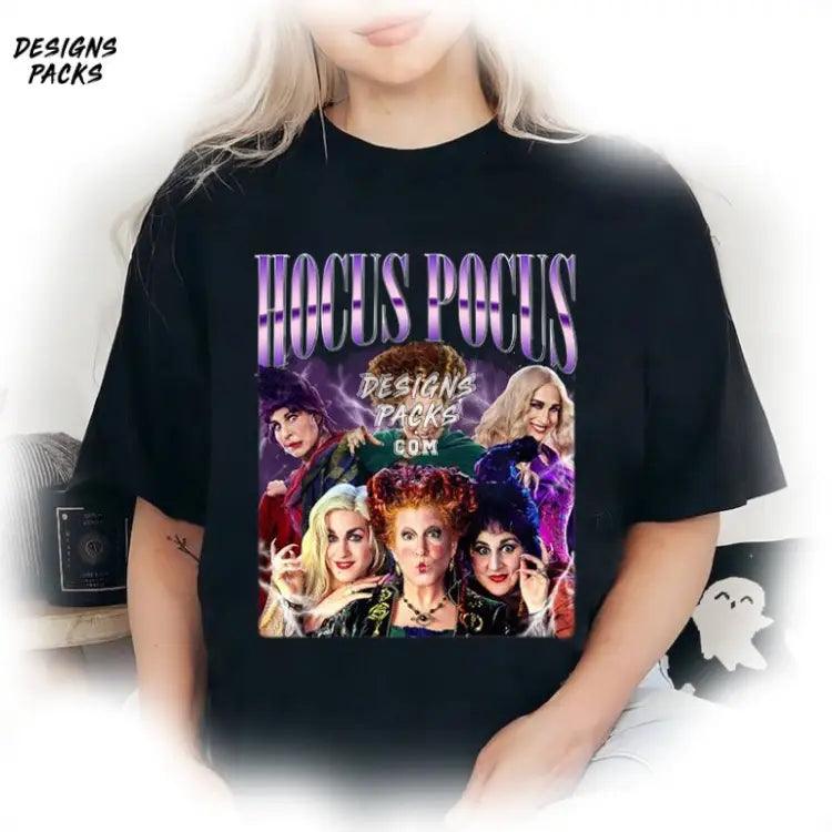 The Sanderson Sisters Homage Tv Hocus Pocus Vintage Graphic Png Design