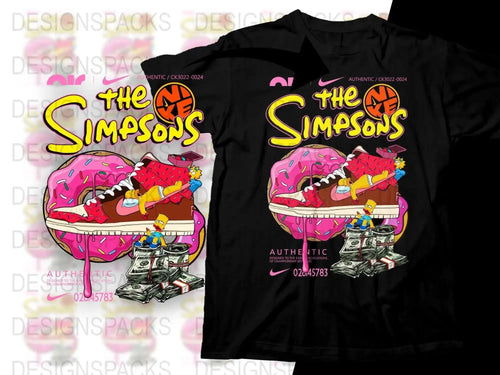 The Simpsons Sport Brand Inspired Graphic Png Digital Download