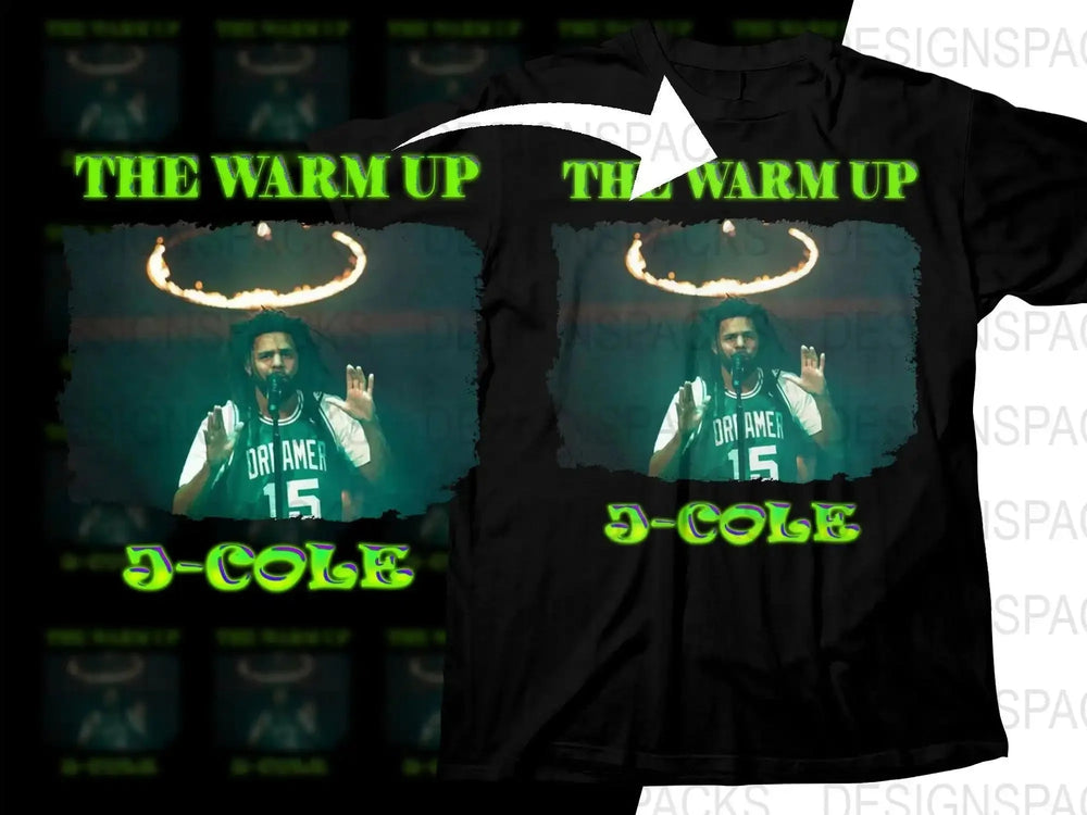 The Warm Up J. Cole Dreamer 15 Concert Poster Png Digital Download