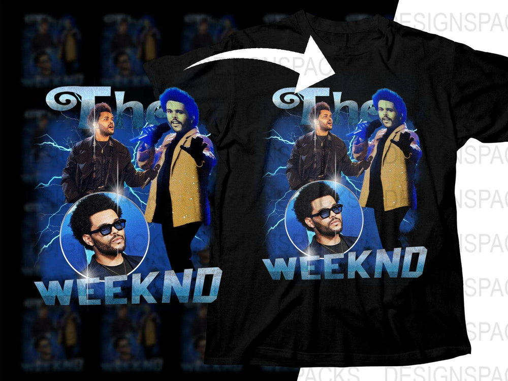 The Weeknd Concert Moments Graphic Png Digital Download