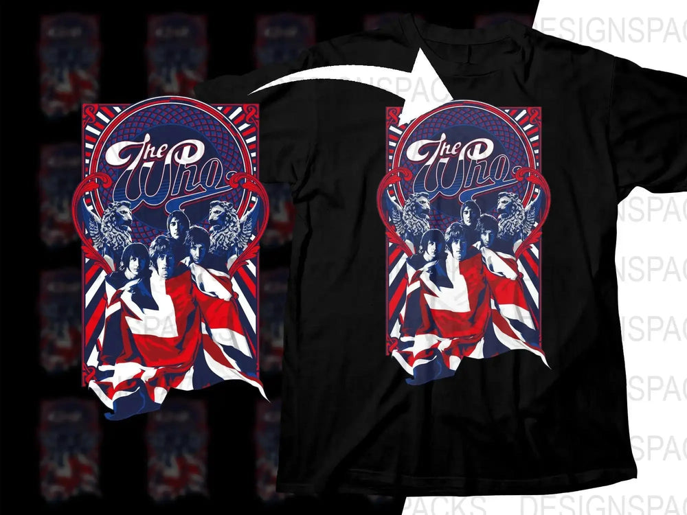 The Who British Rock Band Album Graphic Png Design Digital Download