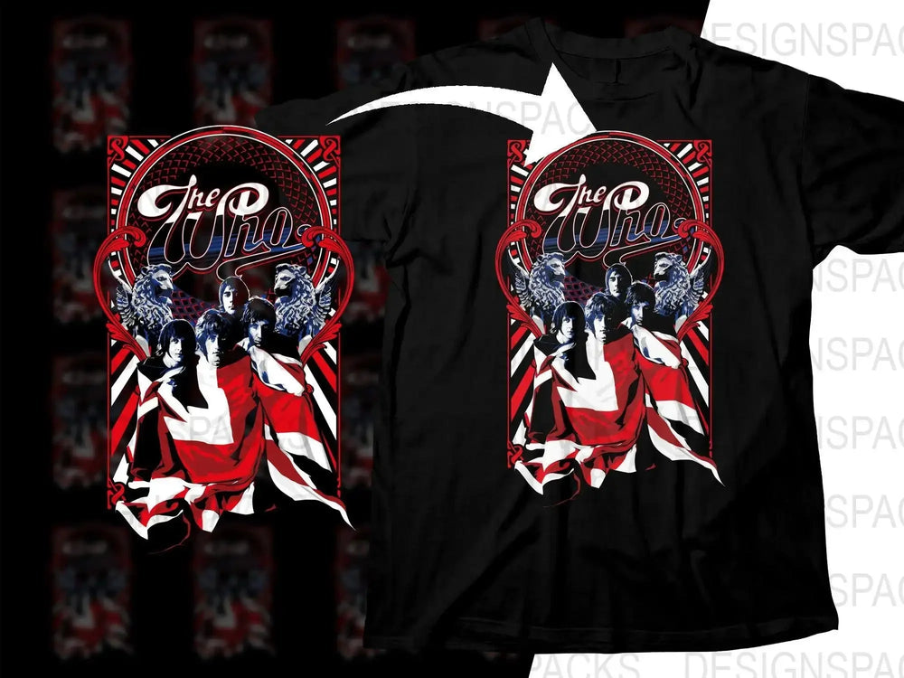 The Who Rock Music British Band Design Png Design Digital Download