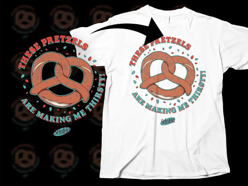 These Pretzels Are Making Me Thirsty Seinfeld Png Digital Download