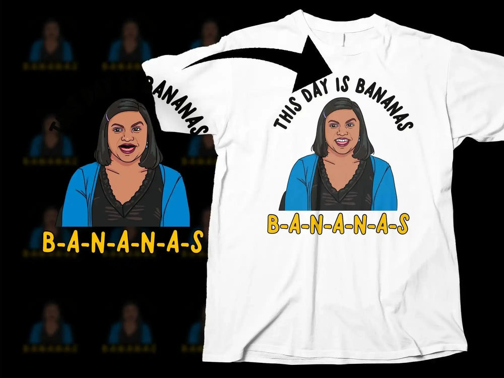 This Day Is Bananas Character Png Digital Download
