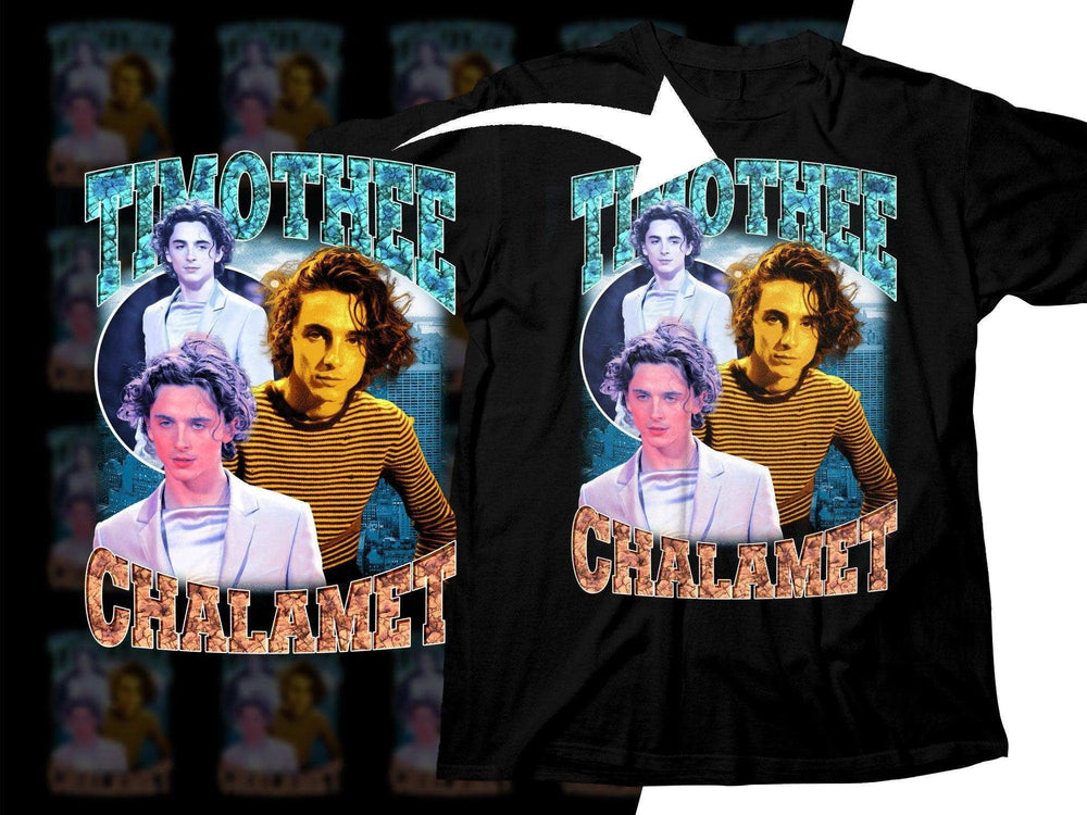 Timothee Chalamet Graphic Stylish Fan Png Digital Download