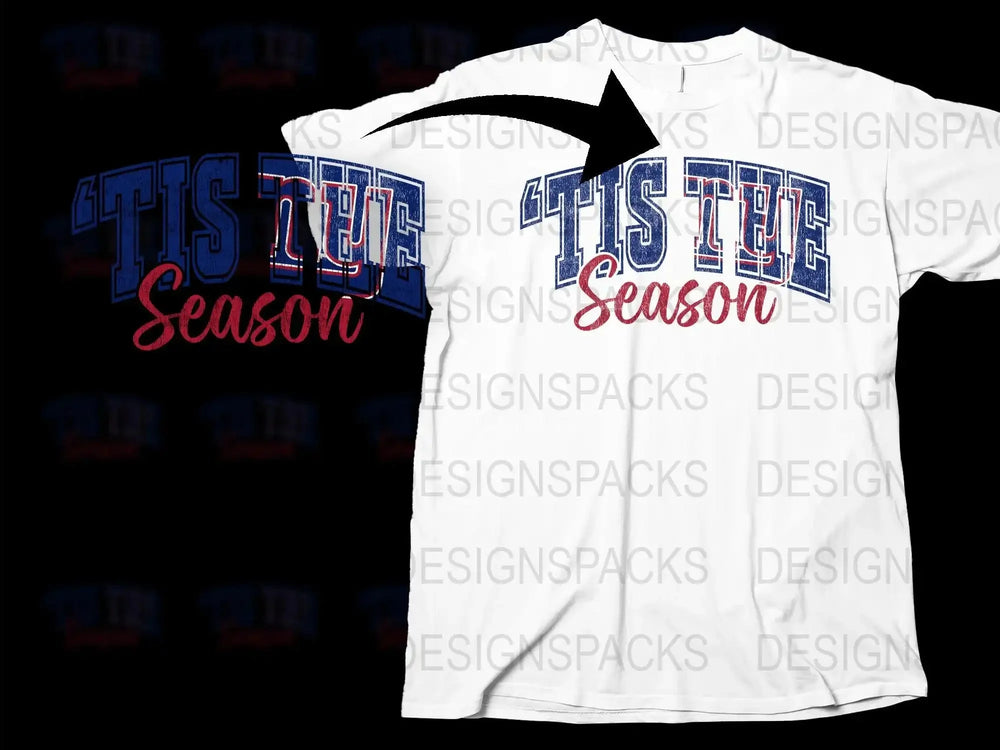 It's The Season T-Shirt, Patriotic Holiday Tee, Fourth of July Independence Day Celebration, American Flag Colors