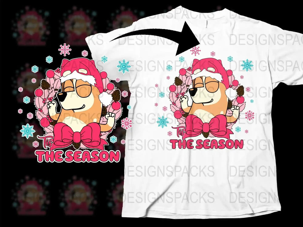 Festive Holiday T-Shirt, Garfield Cat Christmas Tee, Cute Cartoon Graphic Shirt, Snowflakes and Candy Canes Design