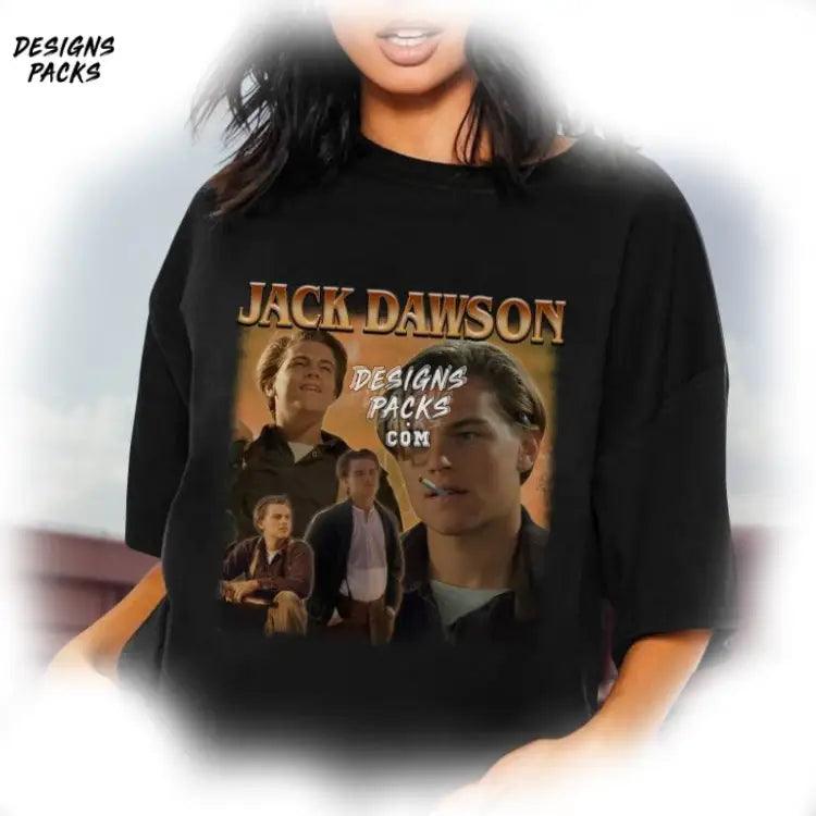 Titanic Homage Vintage Jack Dawson 90S Png Design