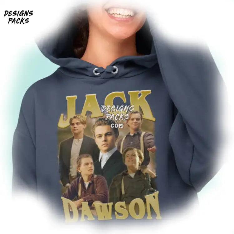 Titanic Homage Vintage Jack Dawson 90S Png Design