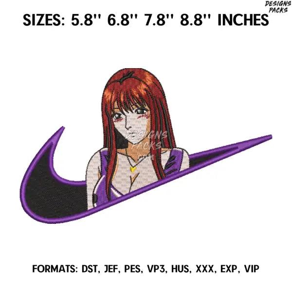 Tomoko Nomura Embroidery Design File, Great Teacher Onizuka Anime Embroidery Design, Anime Pes Design Brother