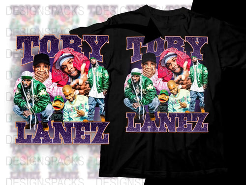 Tory Lanez Graphic Bootleg Style Png Digital Download