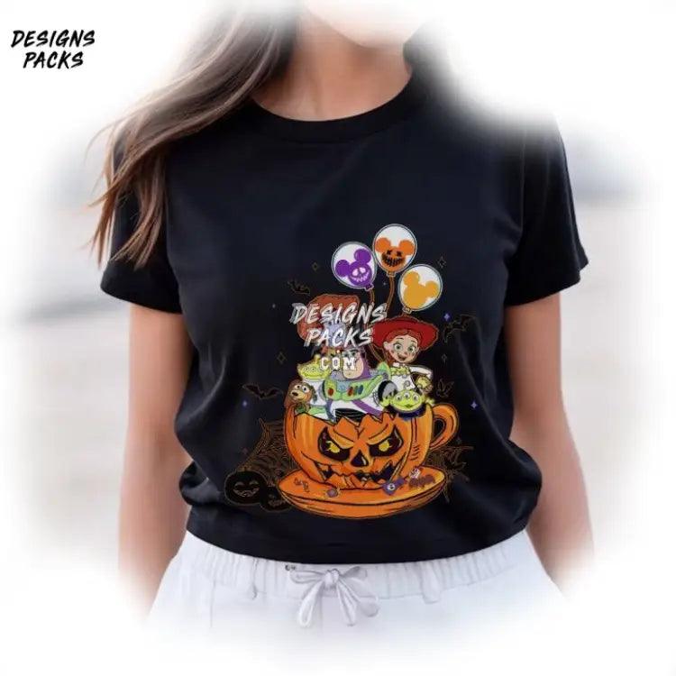 Toy Story Halloween Spooky Skeleton Sublimation Png Design