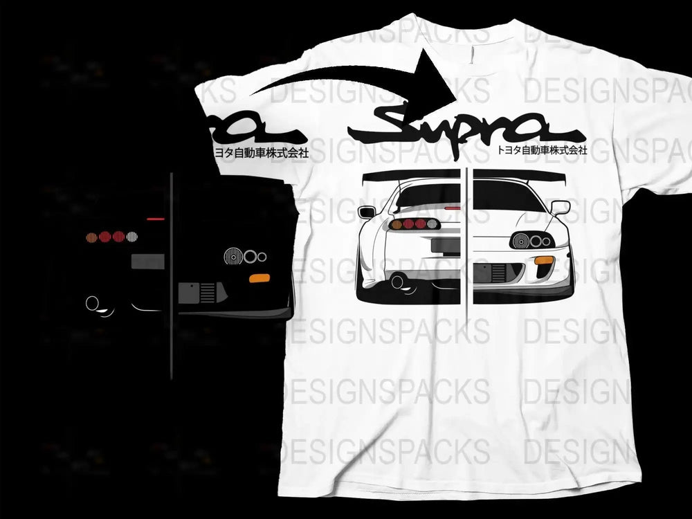 Toyota Japanese Sports Car Png Digital Download