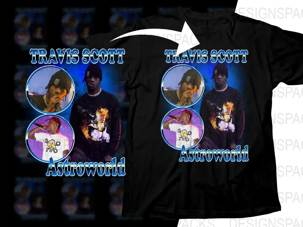 Travis Scott Astroworld Music Bootleg Png Digital Download