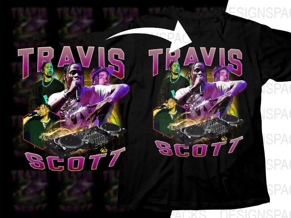 Travis Scott Concert Performance Music Bootleg Png Digital Download