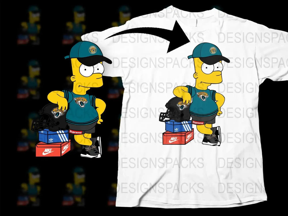 Trendy Jacksonville Jaguars Logo Graphic Png Digital Download