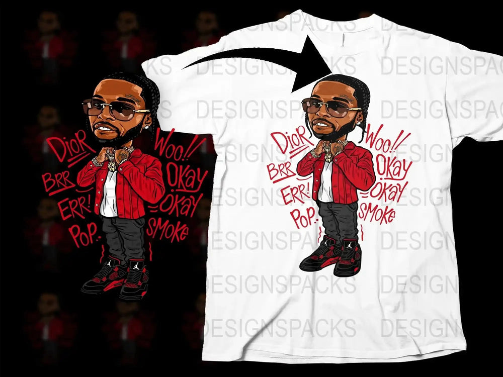 Trendy Pop Culture Graphic Streetwear Png Digital Download