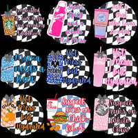 Load image into Gallery viewer, Fun drink-themed SVG designs for tumblers, shirts, DTF/DTG, embroidery — print-ready, instant download
