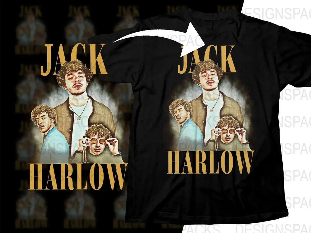 Trendy Stylish Jack Harlow Graphic Statement Png Digital Download