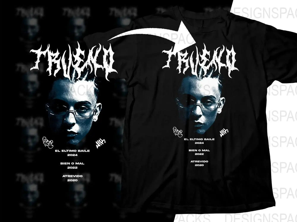 TRUENO Music Artist Streetwear Png Digital Download