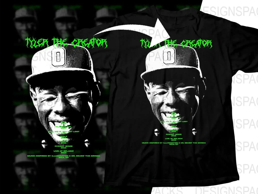 TYLER THE CREATOR Music Artist Streetwear Png Digital Download