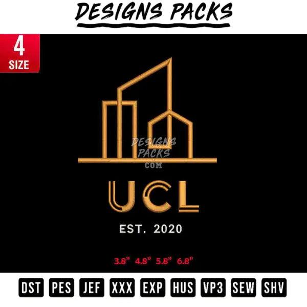 UCL Embroidery Design 