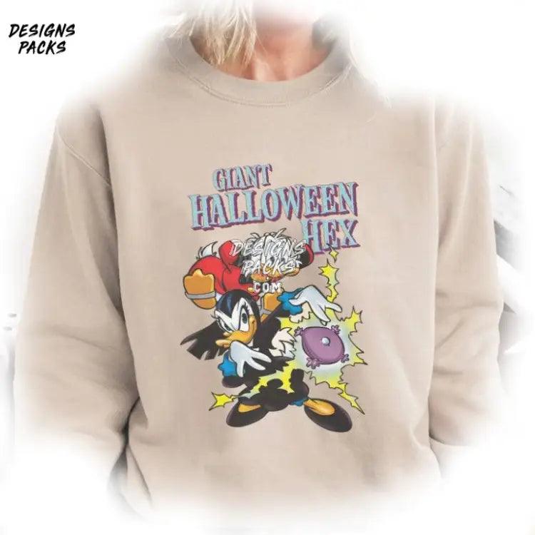 Uncle Scrooge Cartoon Land Halloween Mcduck Png Design