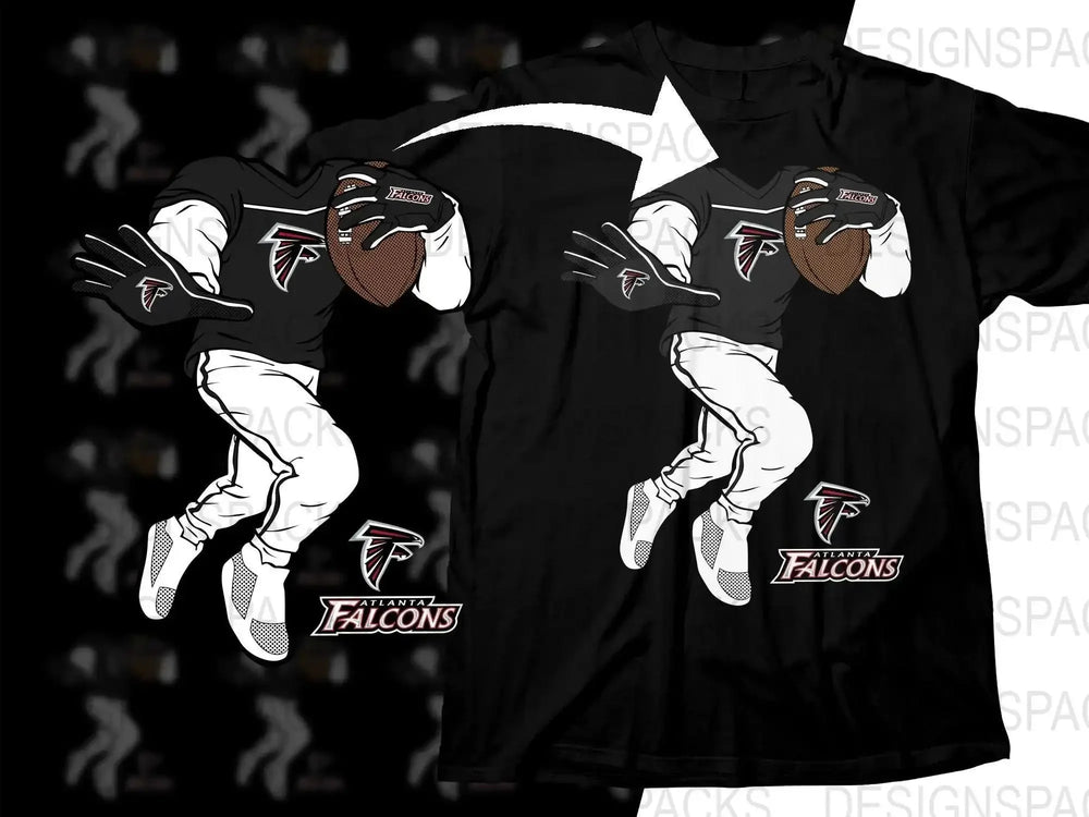 Unique Atlanta Falcons Design NFL Png Digital Download