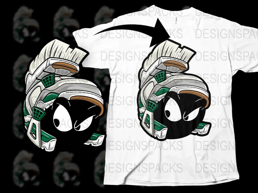 Unique Bold Graphic Design Cartoon Head Png Digital Download