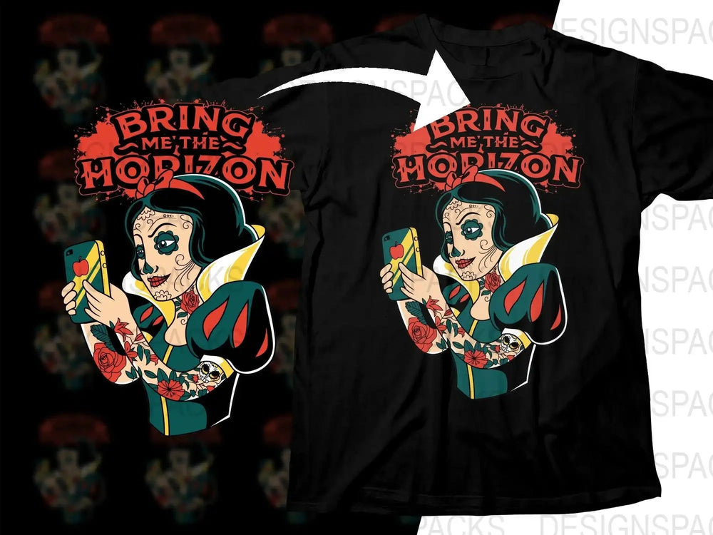 Unique Bring Me The Horizon Princess Rock Band Png Design Digital Download