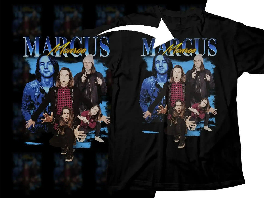 Unique Graphic with Marcus Monroe Png Digital Download