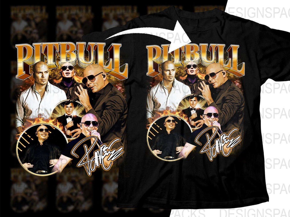 Unique Multi Image Graphic Pitbull Fan Png Digital Download