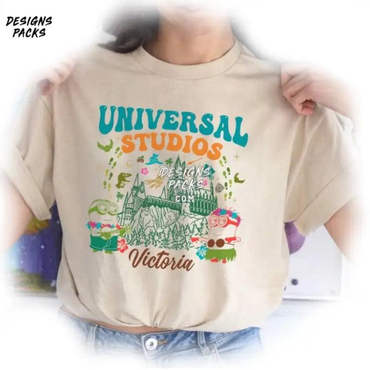 Universal Studio 2024 Family Trip Studios Miiniionns Png Design