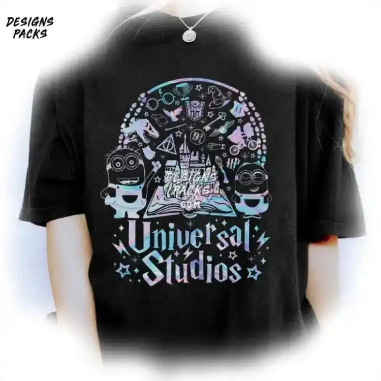 Universal Studios Hologram Vintage Trip Png Design