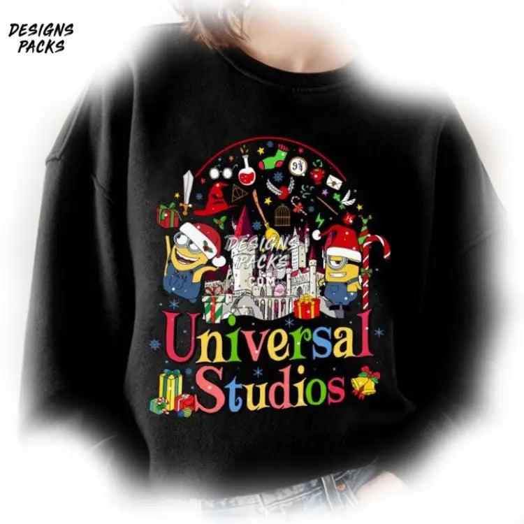 Universal Studios Trip Matching Family Orlando Christmas Vacation Png Design