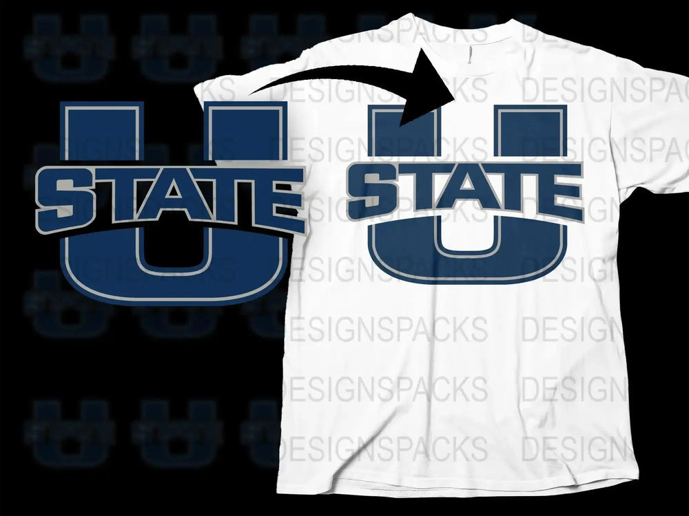 Utah State Aggies College Football Png Digital Download