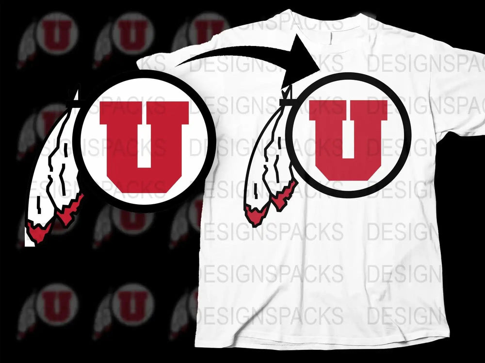 Utah Utes College Football Png Digital Download