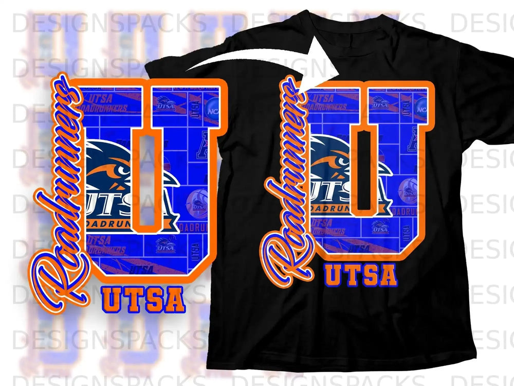 UTSA Roadrunner U Graphic Design T-Shirt