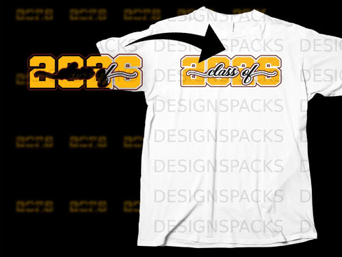 White t-shirt with 
