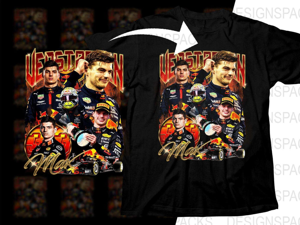 Verstappen Max Victory Celebration Racing F1 Png Digital Download