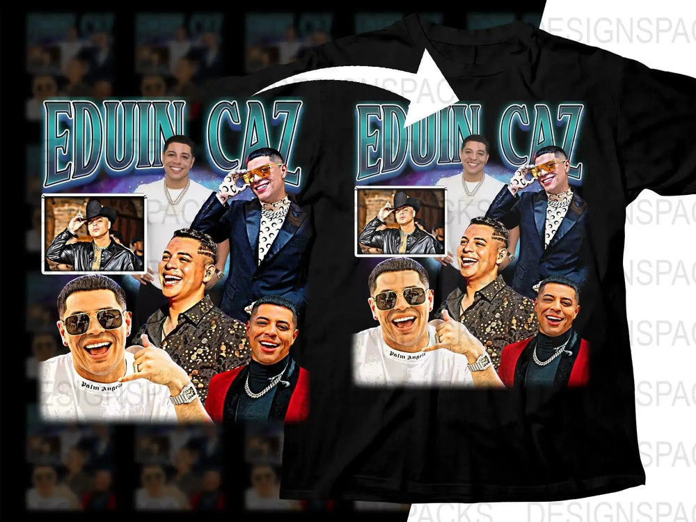 Vibrant Bootleg of Eduin Caz Group Photos Png Digital Download