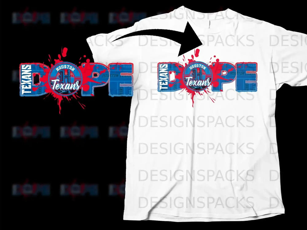 Houston Texans Dope Graphic T-Shirt